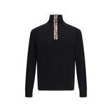 Burberry Black Wool Sweatshirt