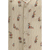 Valentino Multicolor Silk Pattern Shirt