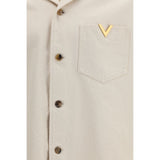Valentino Beige Denim Shirt