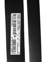 Dolce & Gabbana Men Black Exotic Leather Double Strap Belt