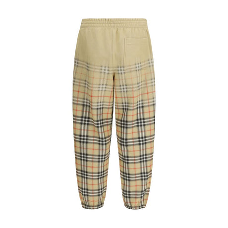 Burberry Beige Cotton Joggers (Workout Pants)