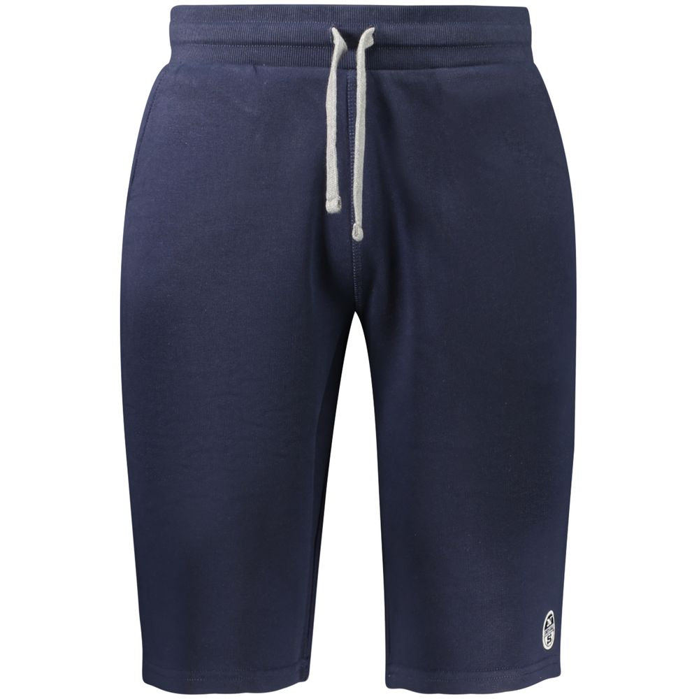 North Sails Blu Cotton Men Sweatpant