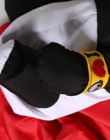 Dolce & Gabbana Men Red Polyester Panda Stuffed Ecobag Tote Borse Bag