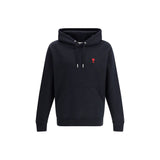 Ami Paris Black Cotton Sweatshirt