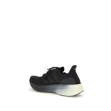 Y-3 Black Fabric Athletic Sneakers