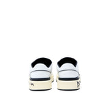 Dolce & Gabbana White Leather Low Top Sneakers