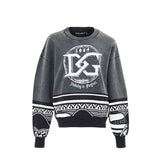 Dolce & Gabbana Black Cotton Sweatshirt