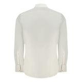 Hugo Boss White Cotton Men Shirt
