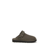 UGG Brown Calf Leather Bos Taurus Mules