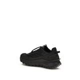 Moncler Black Polyamide Athletic Sneakers