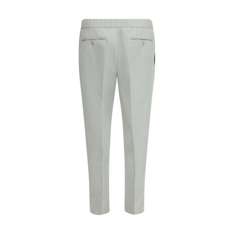 Brioni White Linen Casual Pants