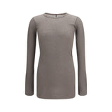 Rick Owens Brown Cotton Long Sleeve T-Shirt