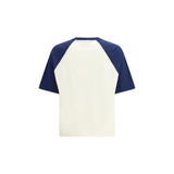 Ami Paris Beige Cotton T-Shirt