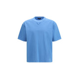 Prada Blue Cotton T-Shirt