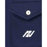 Autry Blue Nylon Cardigan