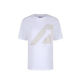 Autry White Cotton T-Shirt