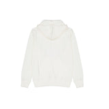 Autry White Cotton Hoodie