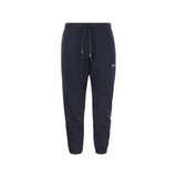 Autry Blue Cotton Joggers (Workout Pants)