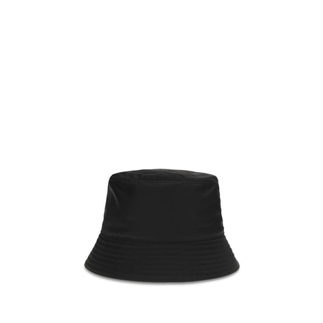Prada Black Recycled Polyamide Bucket Hat