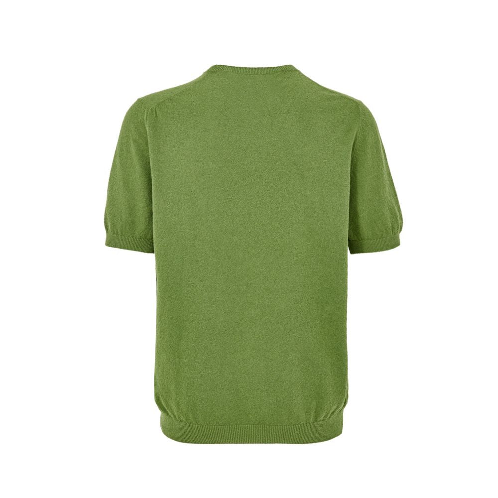Gran Sasso Green Cotton T-Shirt
