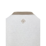 Gran Sasso White Cotton Hoodie