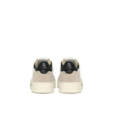 Autry White Goatskin Low Top Sneakers