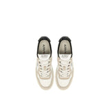 Autry White Goatskin Low Top Sneakers