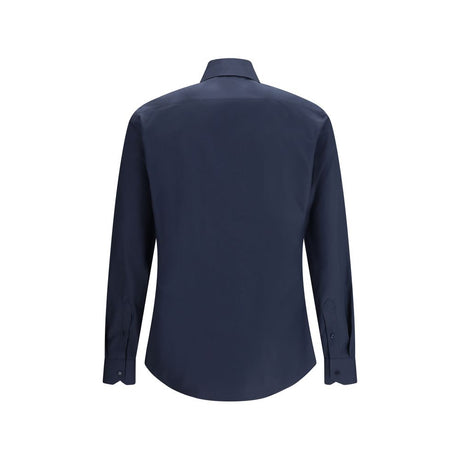 Fendi Blue Cotton Shirt