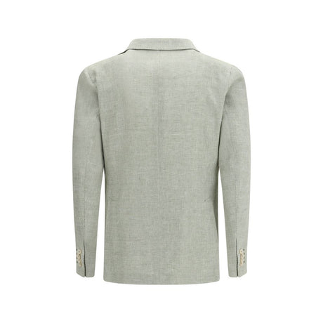 Tagliatore Bicolor Linen Blazer