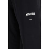 Moschino Black Cotton Casual Pants