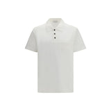 Ferragamo White Cotton Polo Shirt