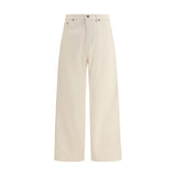 Valentino Beige Cotton Jeans Denim