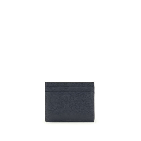 Valentino Garavani Blue Calf Leather Bos Taurus Wallet