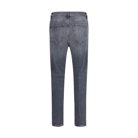 PT Torino Gray Cotton Jeans Denim