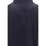 Fendi Blue Cashmere Bomber