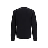 Fendi Black Fleece Wool Sweatshirt