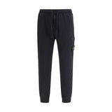 Stone Island Black Cotton Athletic Pants