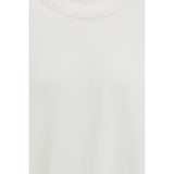 Laneus White Cotton T-Shirt