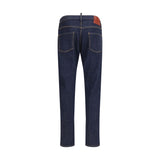 Dsquared² Blue Cotton Jeans Denim