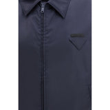 Prada Blue Nylon Shell Jacket