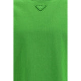 Prada Bicolor Cotton T-Shirt
