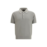 Brioni Beige Cotton Polo Shirt