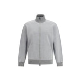 Brioni Gray Cotton Sweatshirt