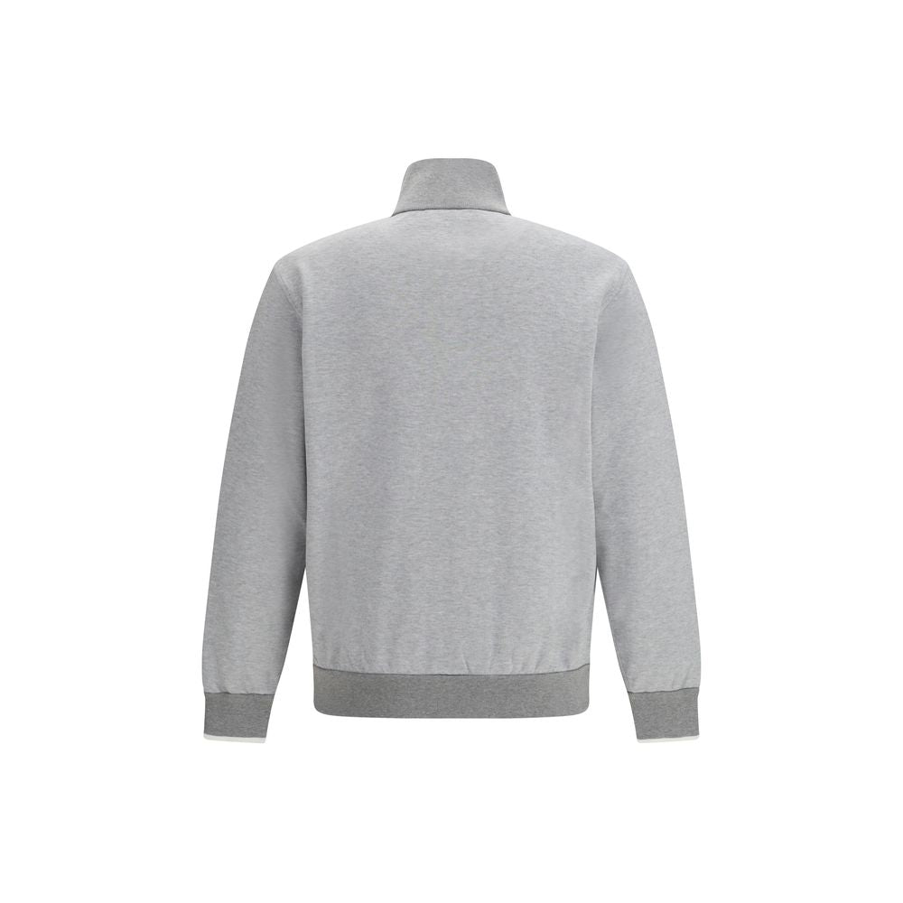 Brioni Gray Cotton Sweatshirt