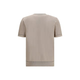 Brioni Beige Cotton T-Shirt