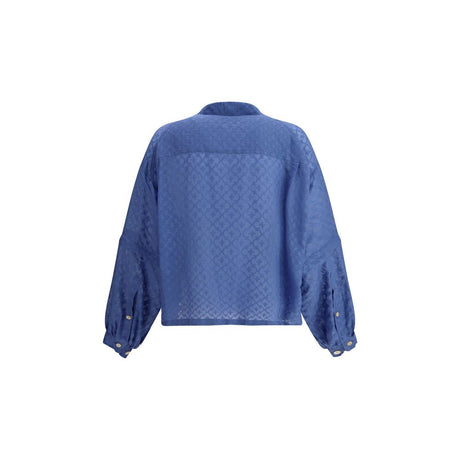 Undercover Blue Cotton Blouse