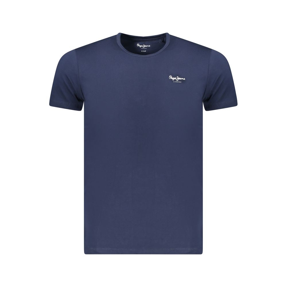 Pepe Jeans Blu Cotton Men T-Shirt