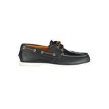 Timberland Blue Leather Men Boat Shoe