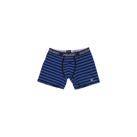 Lyle & Scott Blue Cotton Boxers