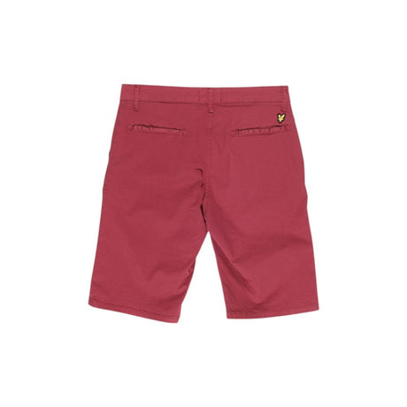 Lyle & Scott Bordeaux Cotton Bermuda Shorts